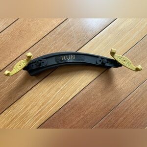 Kun Original Violin Shoulder Rest – 4/4 Full Size – Black & Yellow